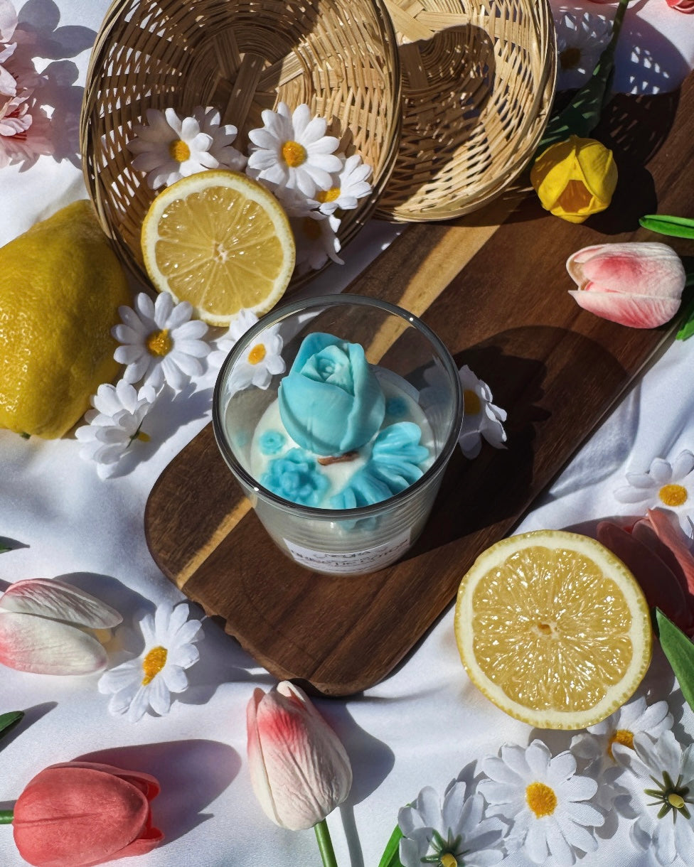 Bougie en pot - Brise de coton
