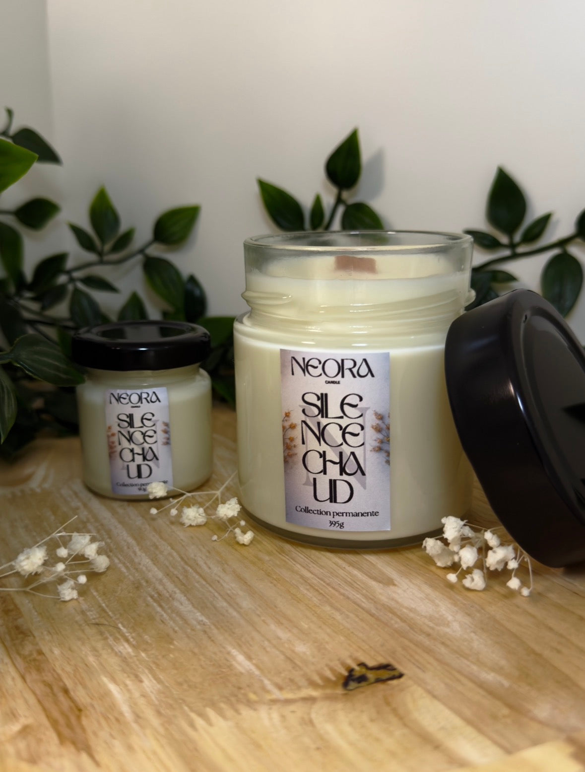 Bougie en pot - Silence chaud
