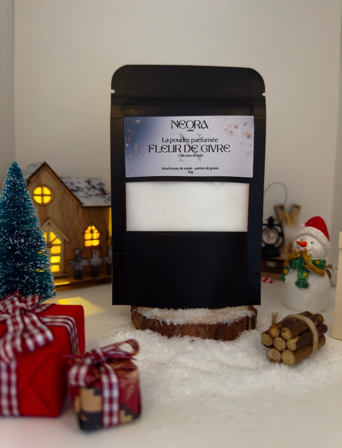 Poudre parfumée - Fleur de givre