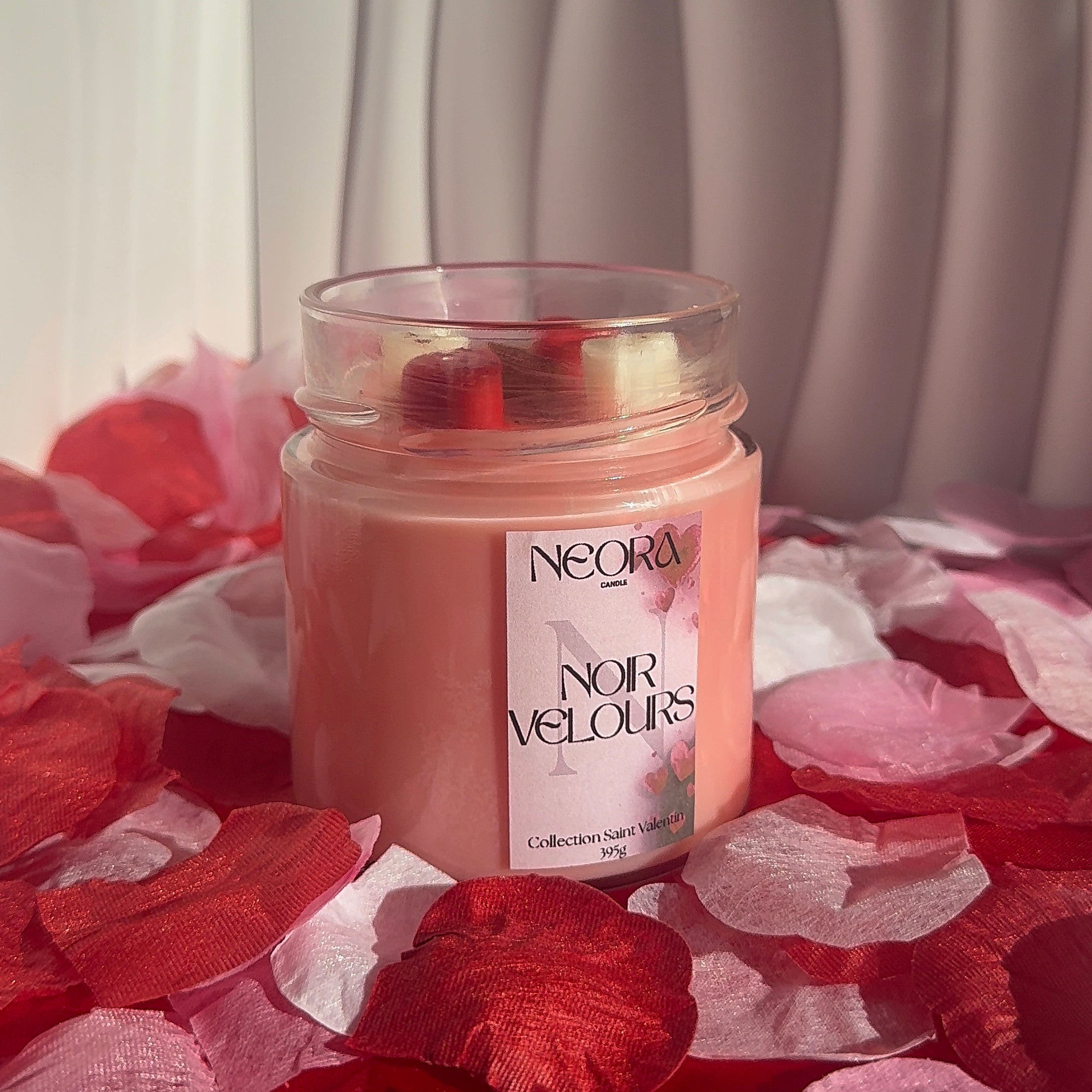 Bougie en pot - Noir velours