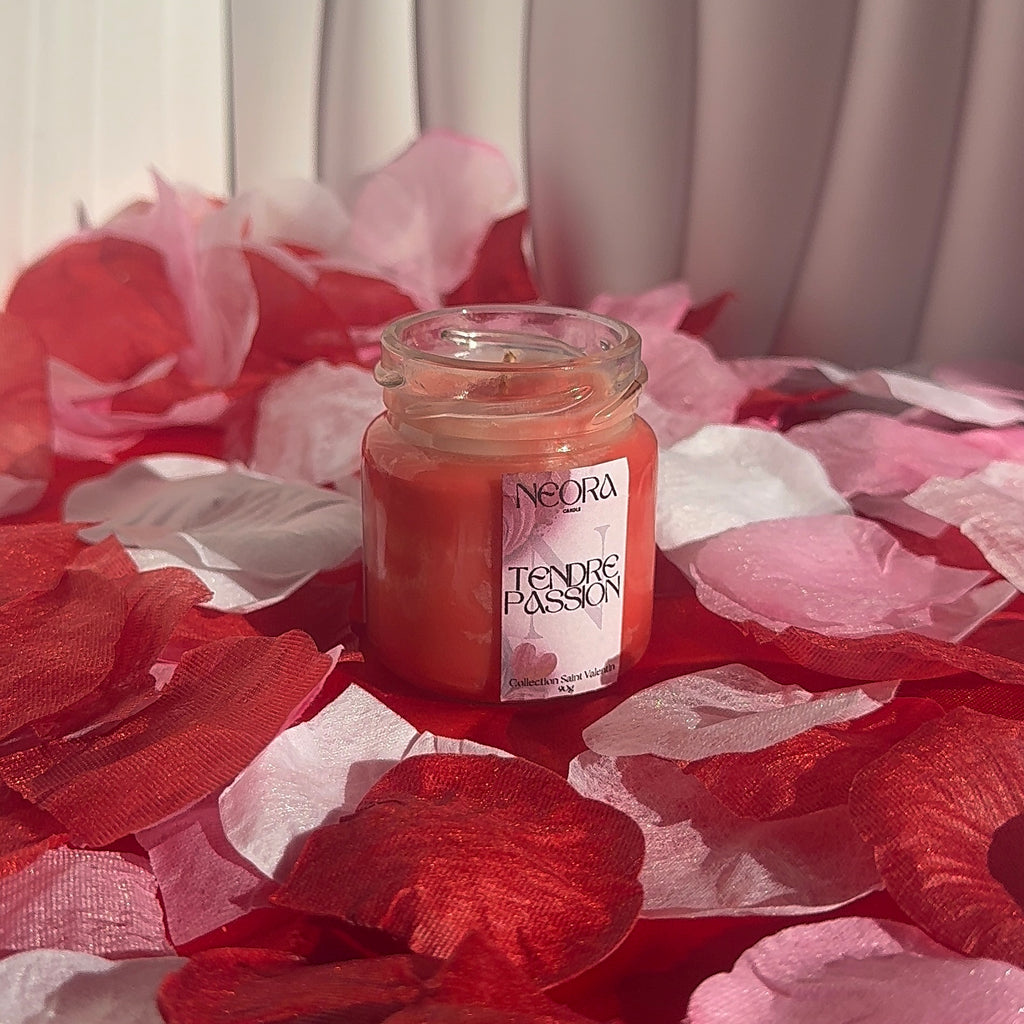 Bougie en pot - Tendre passion